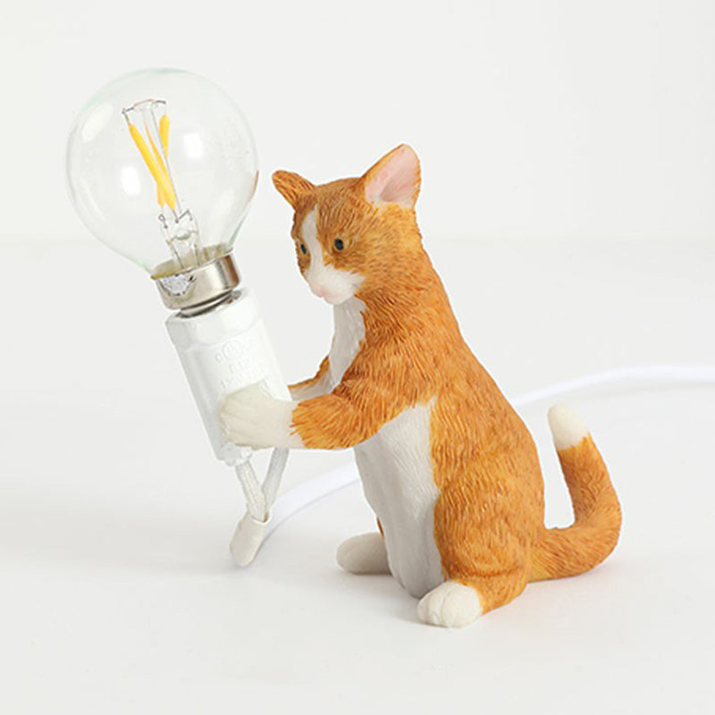 Skorter | Kitten Night Lamp - Decorative Children's Room Table Lamp