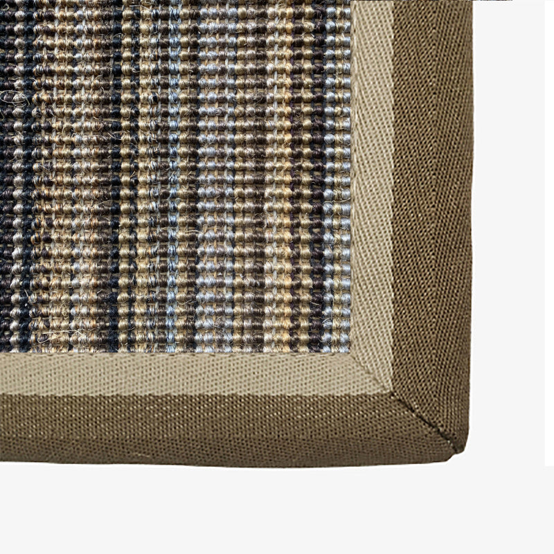 Skorter | Country House Parlor Rug Multicolor Solid Color Indoor Rug Sisal Anti-Slip Rugs Pet Friendly Easy Maintenance Area Rug