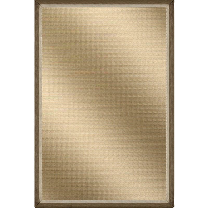 Skorter | Country House Parlor Rug Multicolor Solid Color Indoor Rug Sisal Anti-Slip Rugs Pet Friendly Easy Maintenance Area Rug