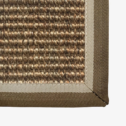 Skorter | Country House Parlor Rug Multicolor Solid Color Indoor Rug Sisal Anti-Slip Rugs Pet Friendly Easy Maintenance Area Rug