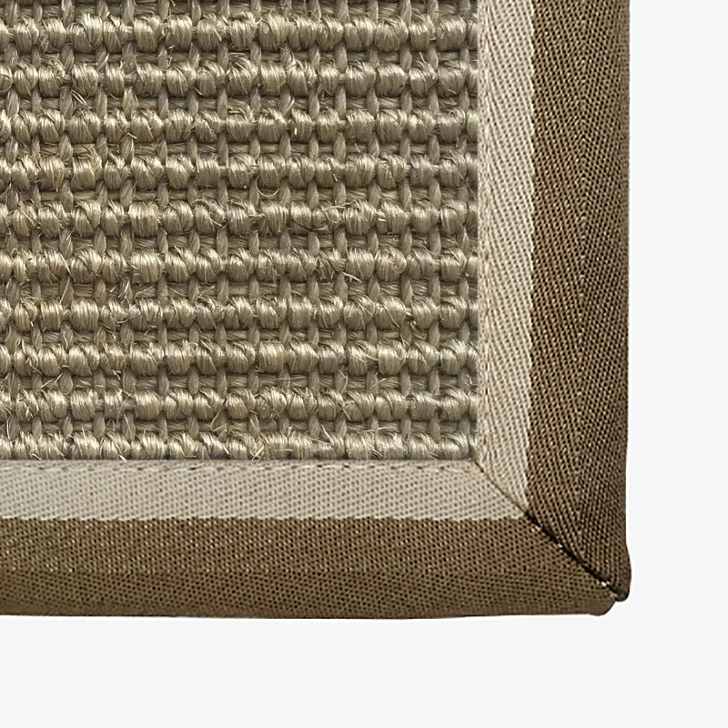 Skorter | Country House Parlor Rug Multicolor Solid Color Indoor Rug Sisal Anti-Slip Rugs Pet Friendly Easy Maintenance Area Rug