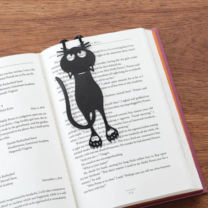 Skorter | Curious Cat Bookmark- Locate Reading Progress With Cute Cat Paws