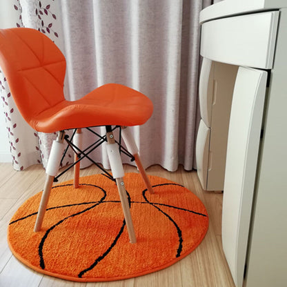 Skorter | Casual Kids Bedroom Rug Multicolored 3D Print Indoor Rug Polyester Non-Slip Back Pet-Friendly Area Rug