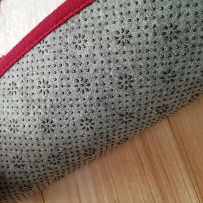 Skorter | Casual Kids Bedroom Rug Multicolored 3D Print Indoor Rug Polyester Non-Slip Back Pet-Friendly Area Rug