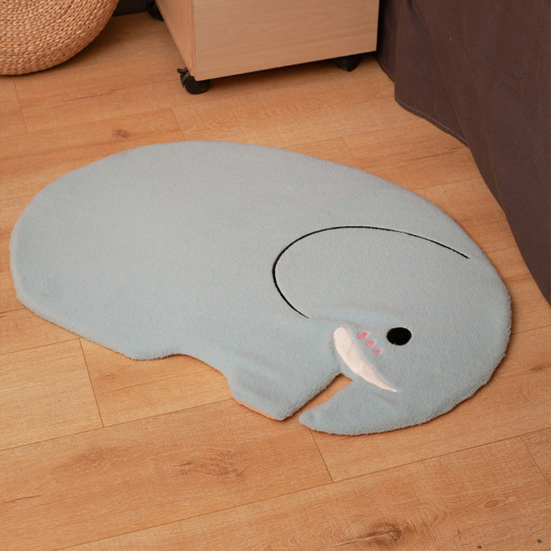 Skorter | Cozy Bedroom Rug Multi-Colored Cartoon Printed Rug Made of Lambswool With Non-Slip Backing Pet-Friendly Indoor Rug