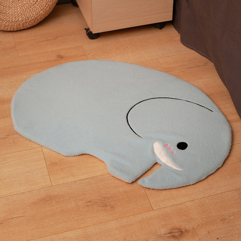 Skorter | Cozy Bedroom Rug Multi-Colored Cartoon Printed Rug Made of Lambswool With Non-Slip Backing Pet-Friendly Indoor Rug