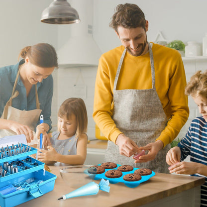 Skorter | 236 pieces: Cake decorating set Baking tools with piping tips Connectors