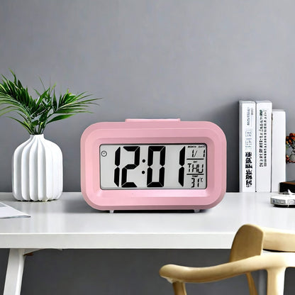 Skorter | GlowClock - Digital Alarm Clock with Date and Light Display