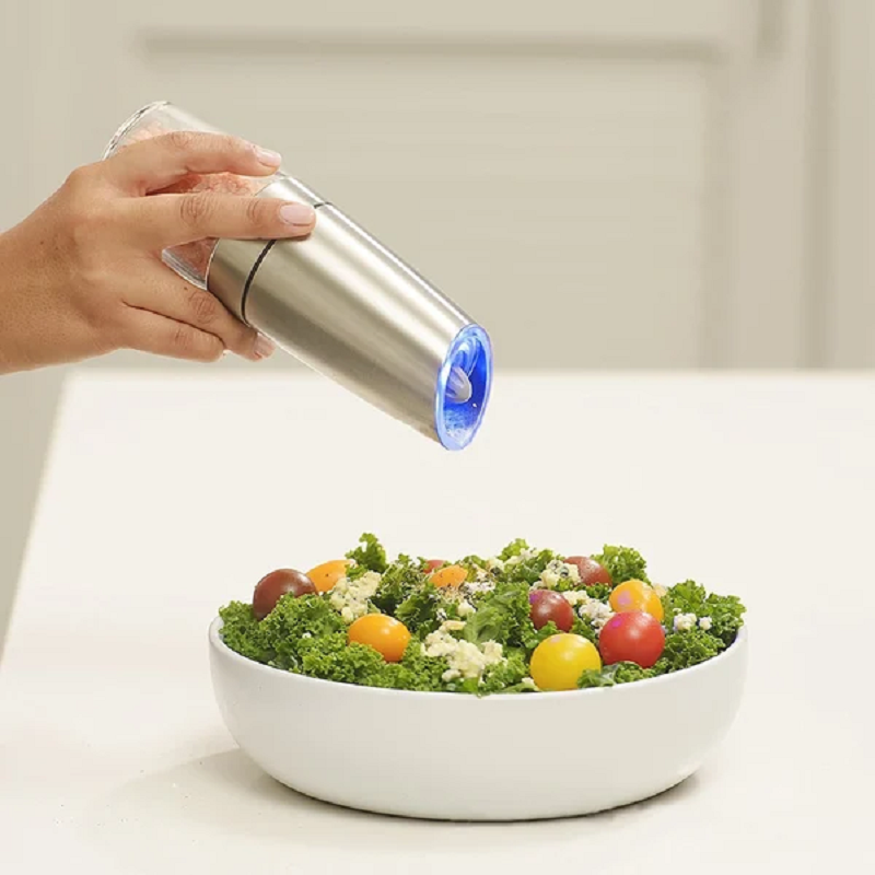 skorter | Automatic Electric Gravity Induction Salt and Pepper Mill