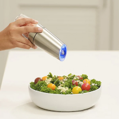 skorter | Automatic Electric Gravity Induction Salt and Pepper Mill
