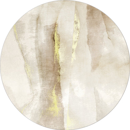 Skorter | Casual Living Room Rug Multi-Colored Abstract Printed Indoor Rug Polyester Pet-Friendly Stain-Resistant Rug