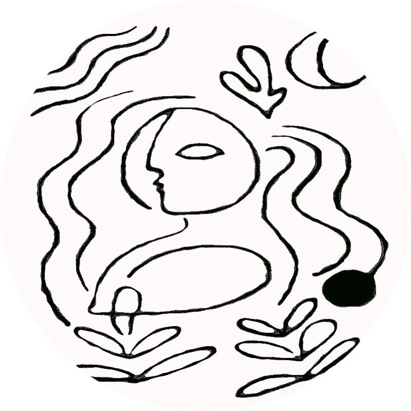 Skorter | Creative Decoration Carpet White Hand Printed Indoor Carpet Polypropylene Pet Friendly Easy Care Area Rug