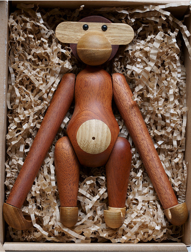 Skorter | Cheeky Monkey Solid Wood Ornament