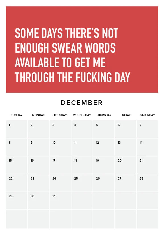 skorter | Being an Adult is Hard 2024 Wall Calendar