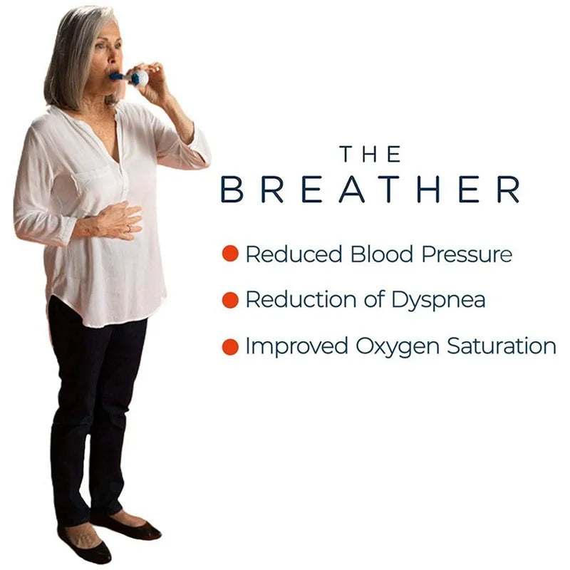 Skorter | Breath Airpulse Breathing exerciser Best Breathing Trainer Device