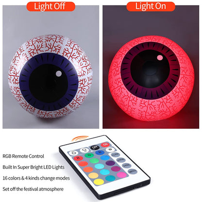 Skorter | 24-inch Halloween inflatable ghost eye decor