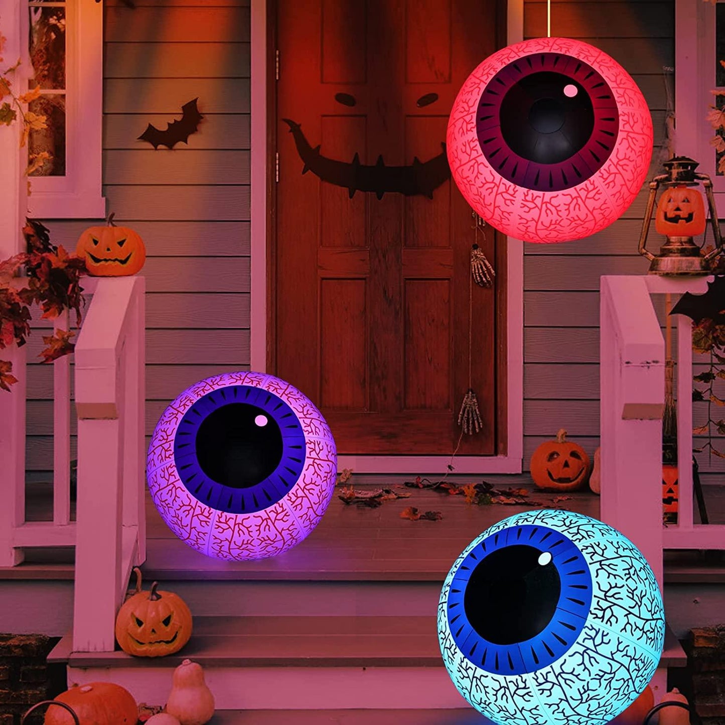 Skorter | 24-inch Halloween inflatable ghost eye decor