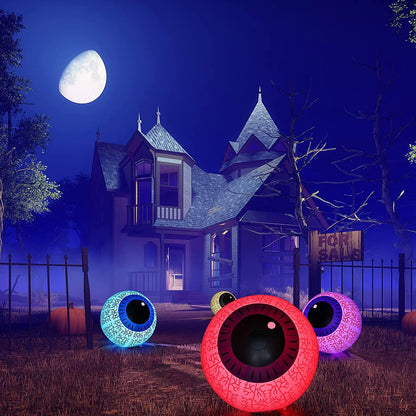 Skorter | 24-inch Halloween inflatable ghost eye decor