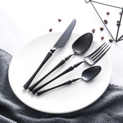 Skorter | 24-Piece Stainless Steel Cutlery Set - PureSet