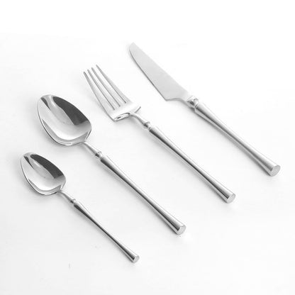 Skorter | 24-Piece Stainless Steel Cutlery Set - PureSet