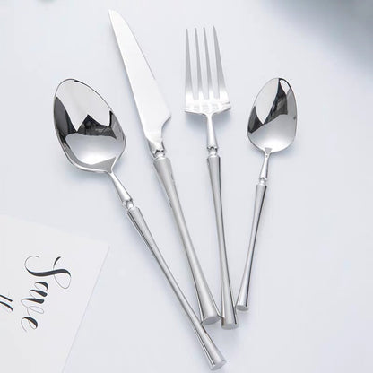 Skorter | 24-Piece Stainless Steel Cutlery Set - PureSet