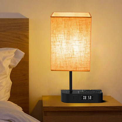 Skorter | ARA - Alarm clock with charging connection and table lamp