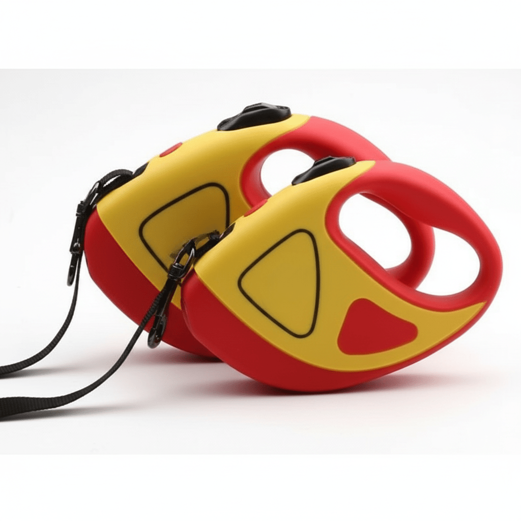 Skorter | BRIGHTLEASH – LED dog leash with reflectors & retraction mechanism for safe walks