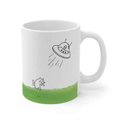Skorter | Abducting Cat Mug