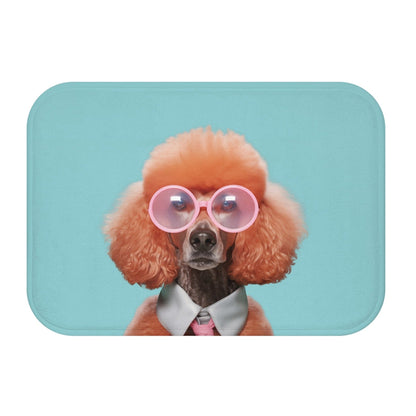 Skorter | Dog with Shades Bath Mat