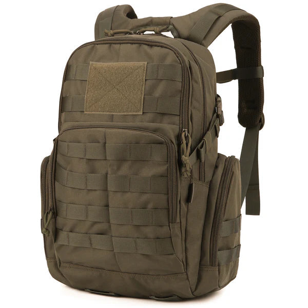 Skorter | 25L Tactical Backpack – Water-Resistant Rucksack with MOLLE System & Hydration Compartment