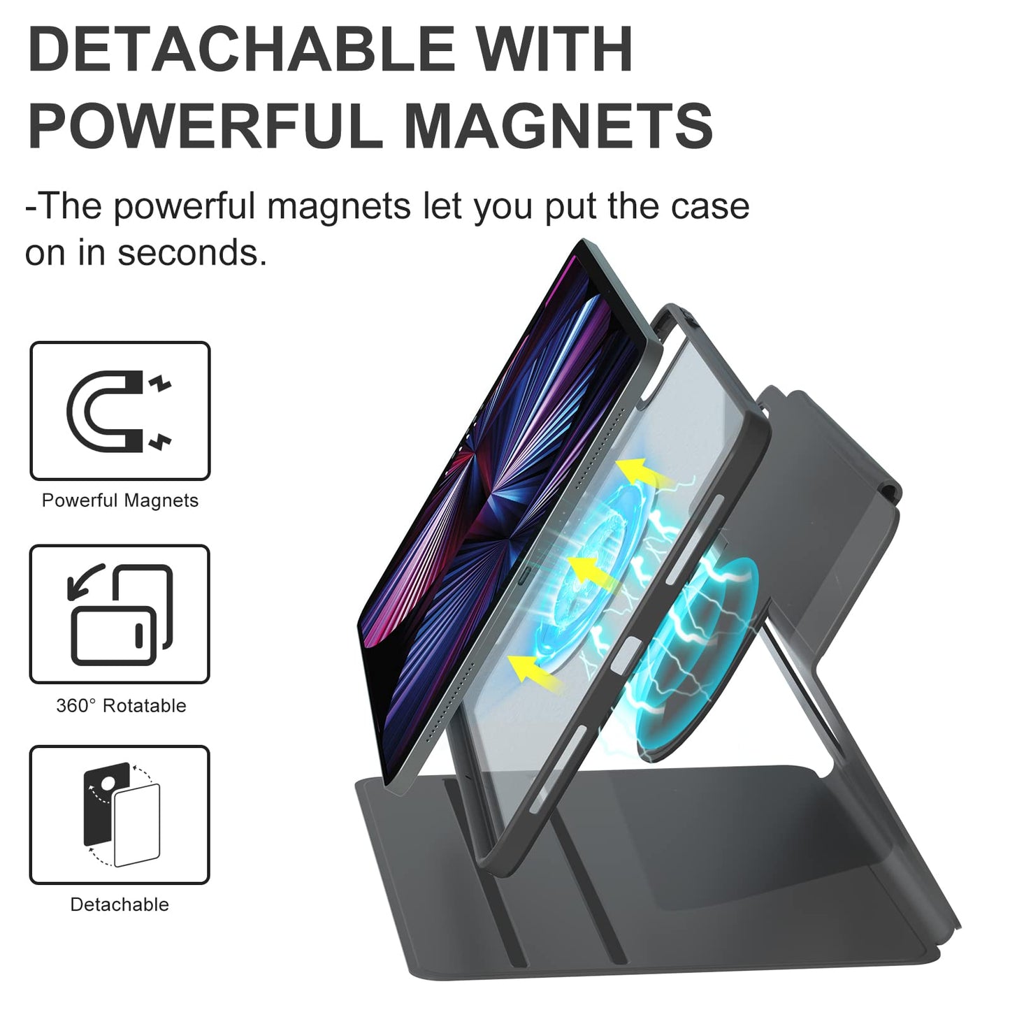 Skorter | 360° Rotatable Slide Tablet Case