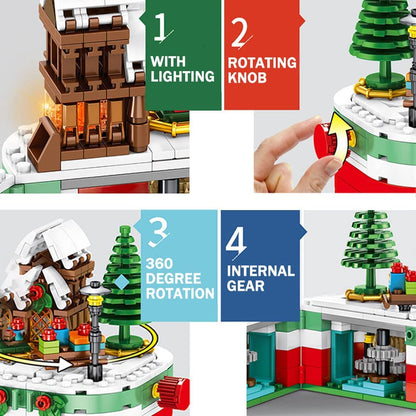 Skorter | 249 pieces: Christmas Building Block Playset