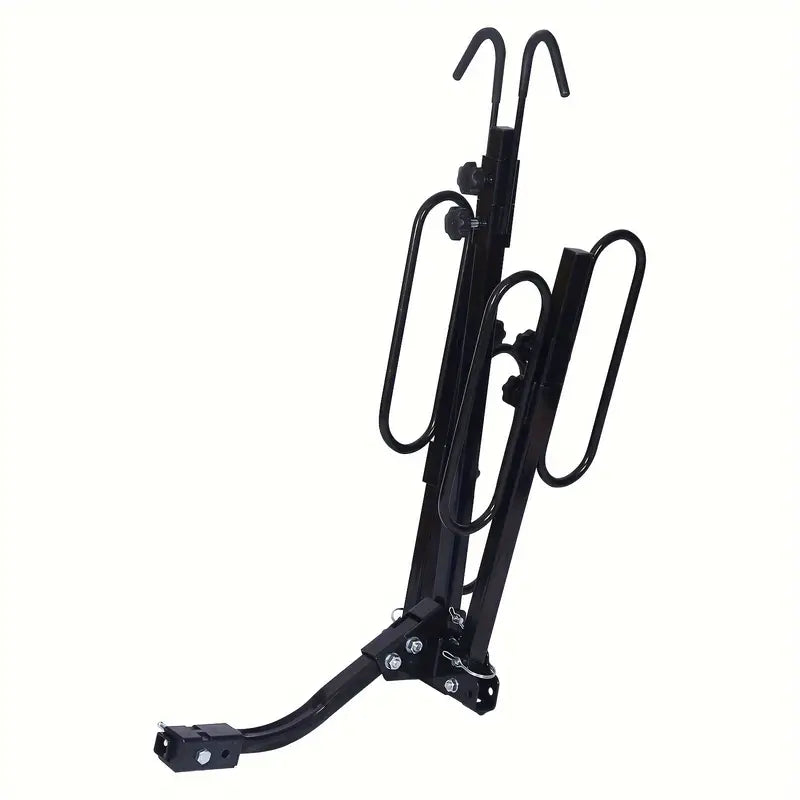 Skorter | 2 Bike Holder Platform Trailer Rack Bicycle Rider Mount Fold Receiver 2"