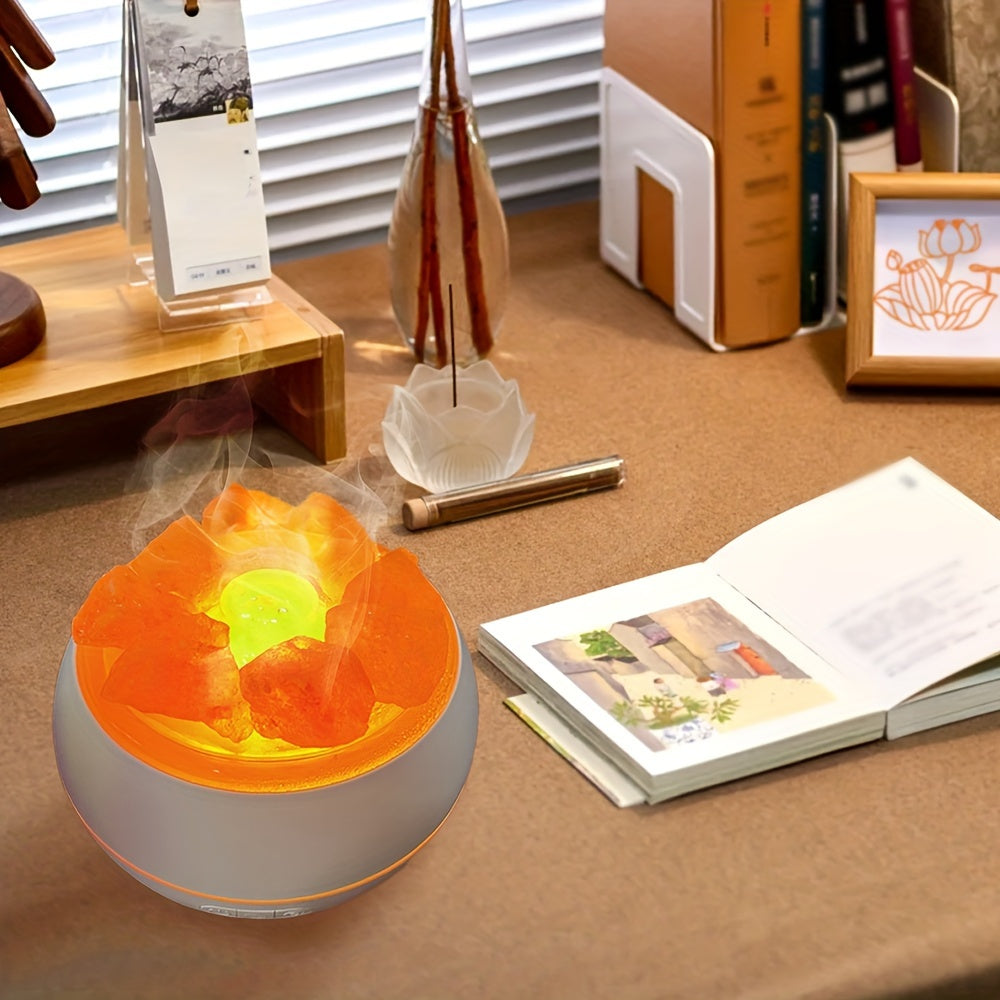 Skorter | Salt lamp diffuser - 3-in-1 essential oil diffuser, Himalayan salt lamps & humidifier