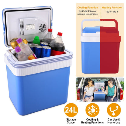 Skorter | 24L 12V Car Portable Refrigerator Travel Storage