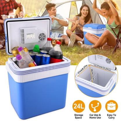 Skorter | 24L 12V Car Portable Refrigerator Travel Storage