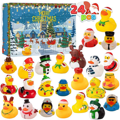 Skorter | 24 Piece Christmas Rubber Duck Advent Calendar