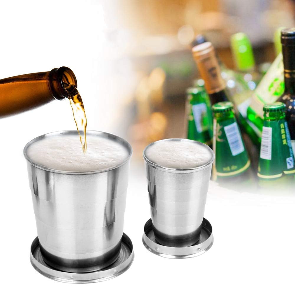 Skorter | Collapsible cup in stainless steel