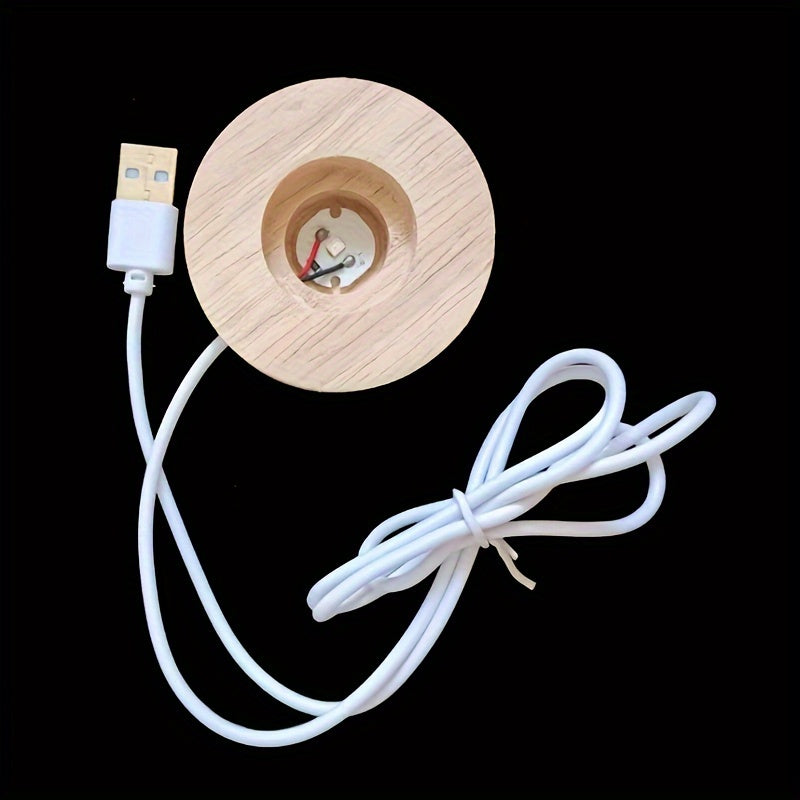 Skorter | CrystalGlow - Traditional 3D Engraved Crystal Night Light