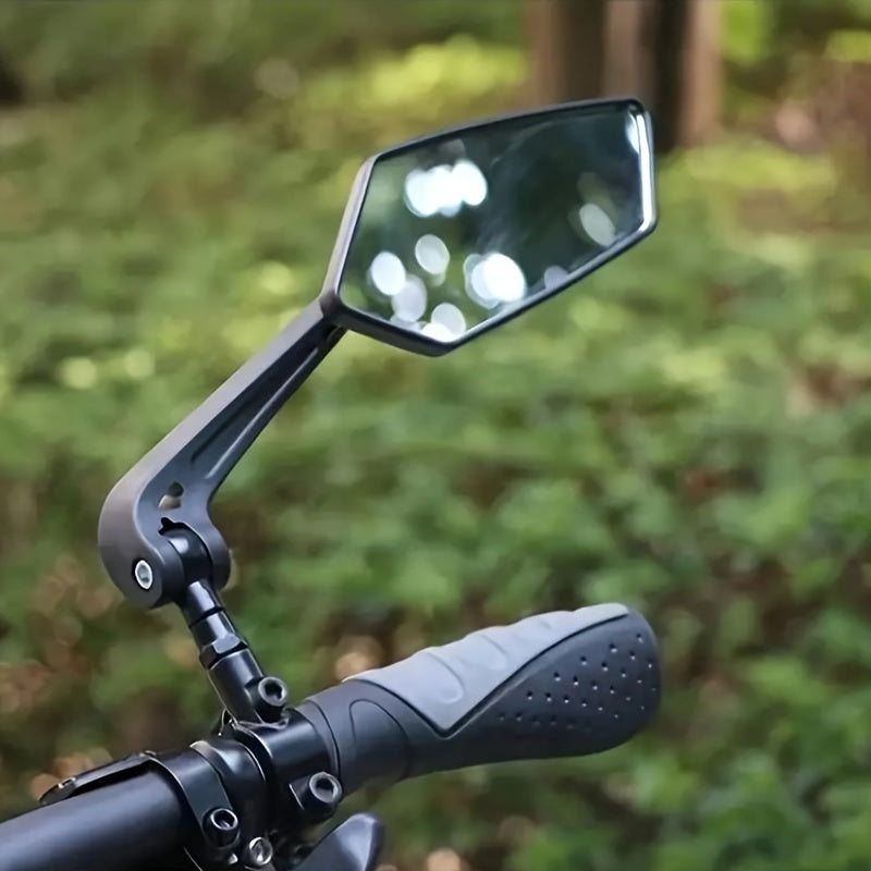 Skorter | 2 Pieces Adjustable HD Rearview Mirrors for Bike - 9in/23cm, Easy Installation, Durable