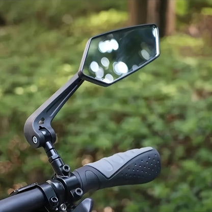 Skorter | 2 Pieces Adjustable HD Rearview Mirrors for Bike - 9in/23cm, Easy Installation, Durable
