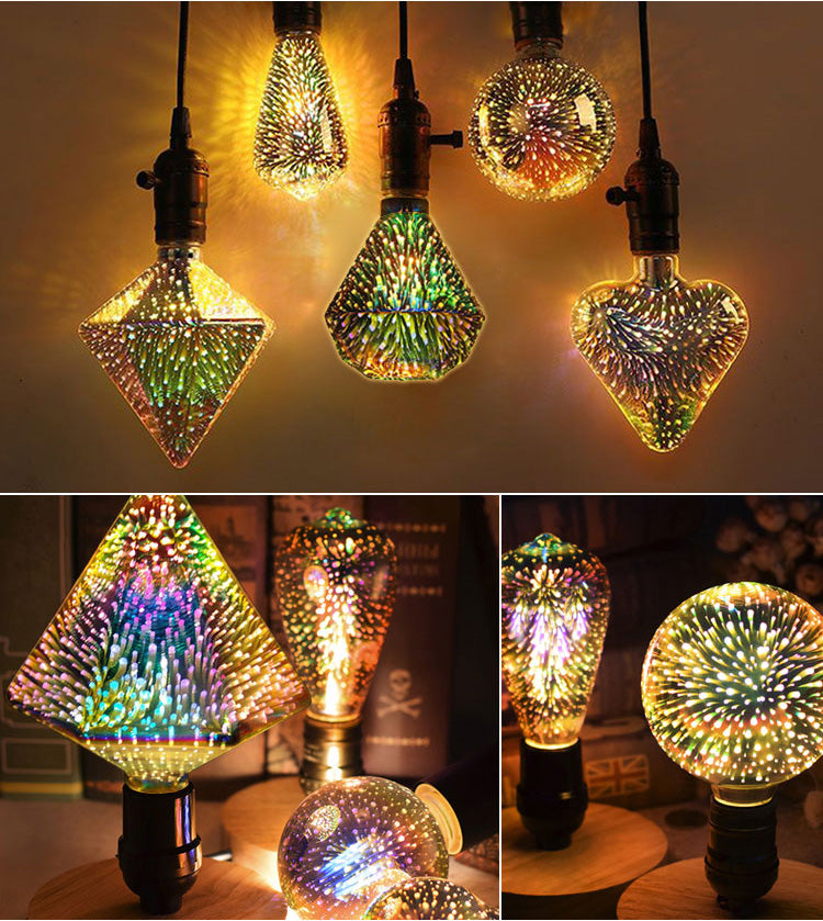 Skorter | 3D Fireworks LED Light Bulb