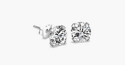 Skorter | Crystal Stud Earrings - 4mm