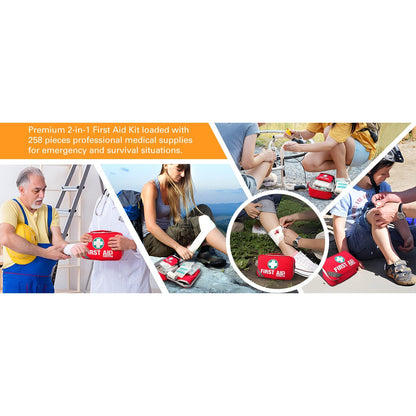 Skorter | 258-Pieces: First Aid Kit