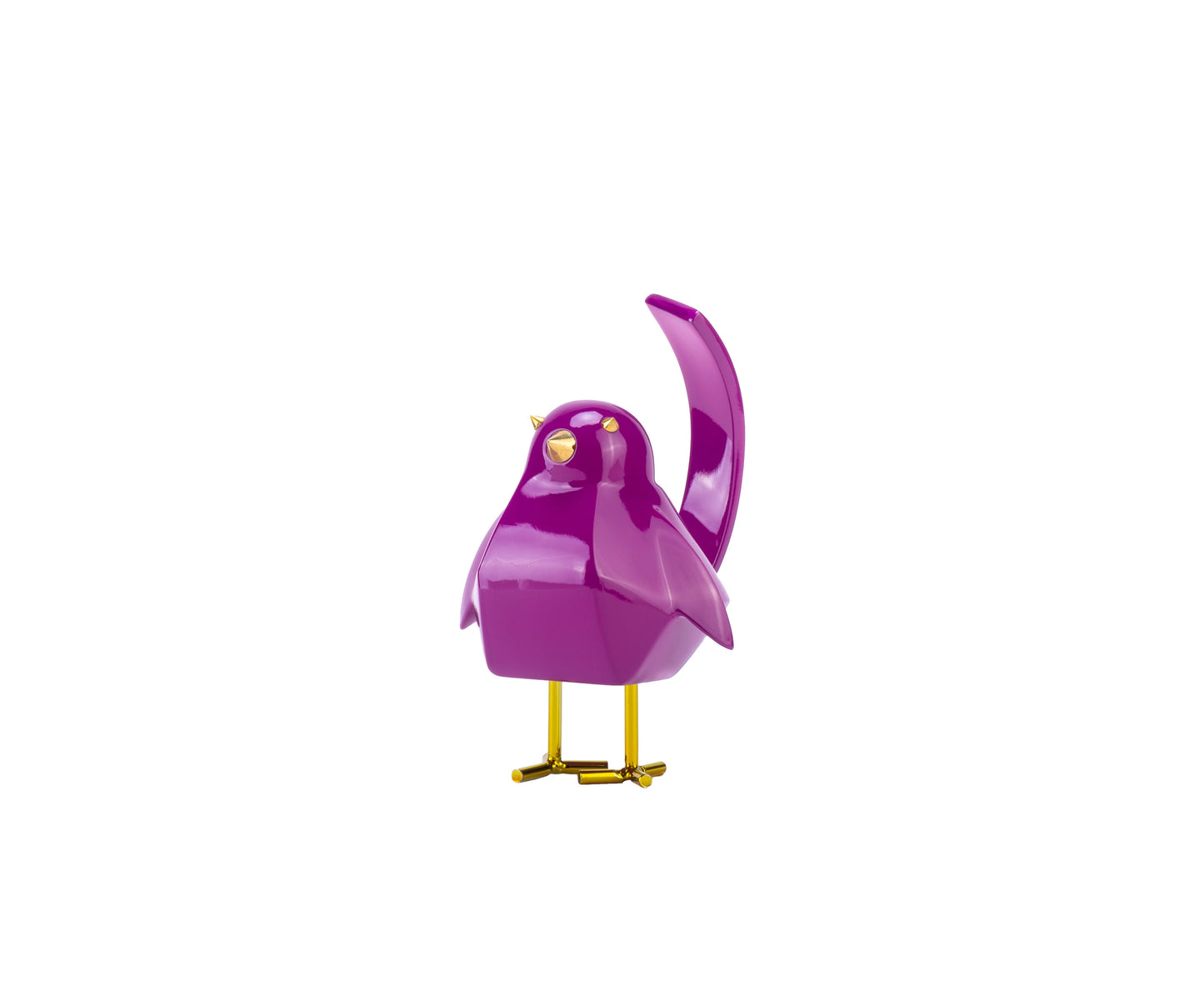 Skorter | Bird Sculpture // Small Purple