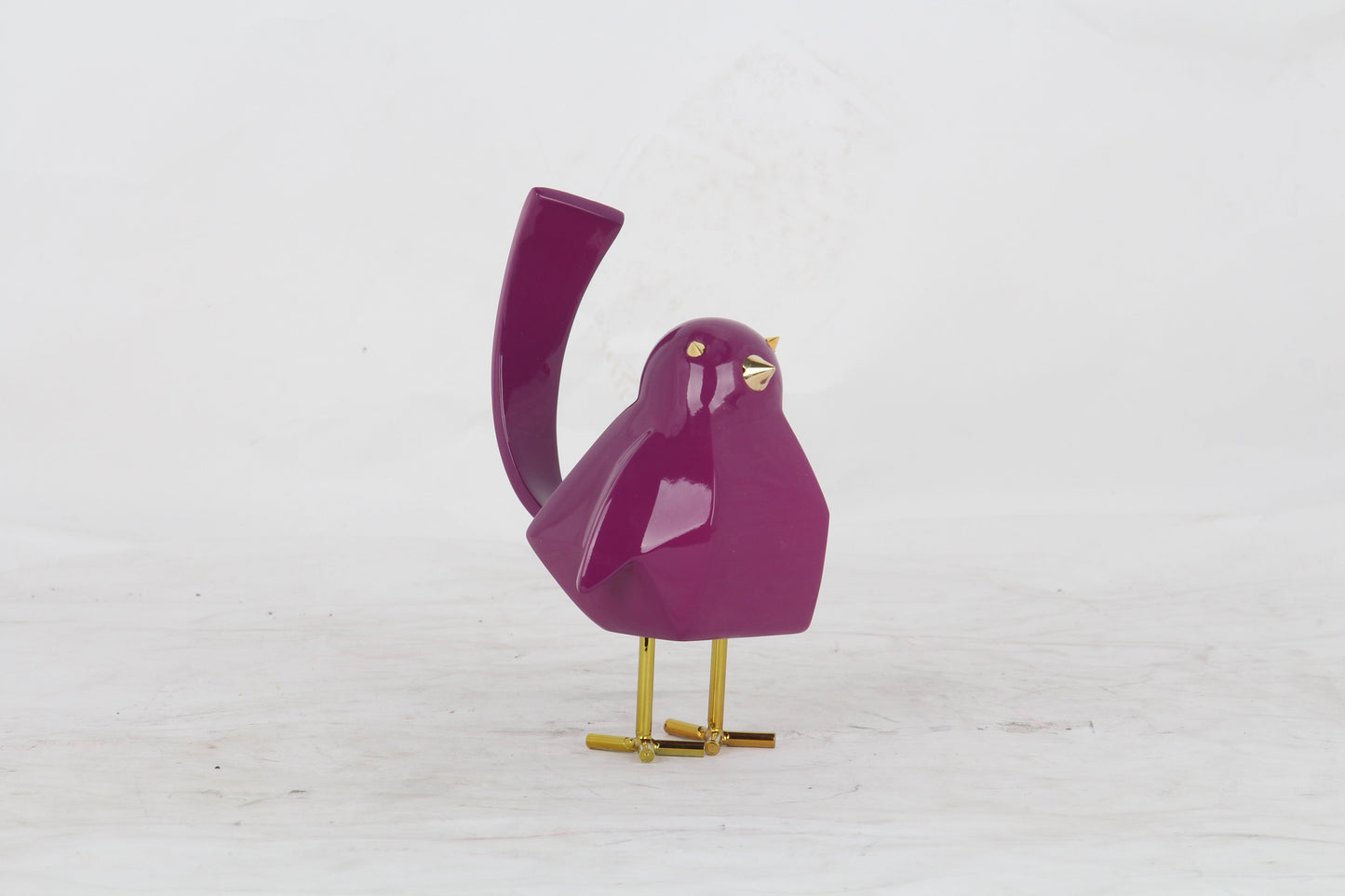 Skorter | Bird Sculpture // Small Purple