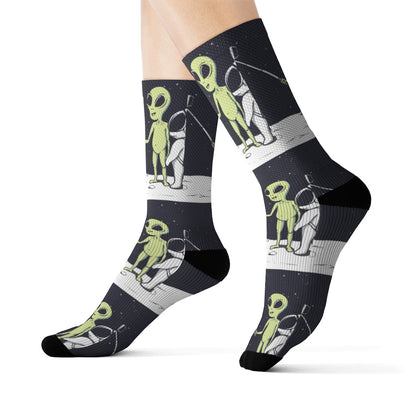 Skorter | Alien Selfie Socks