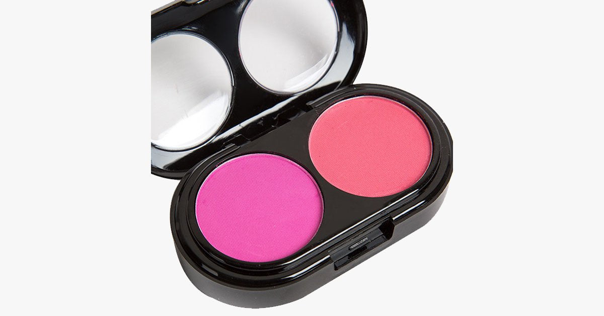 Skorter | 2 Colors Blush Palette – Bring a rosy pink glow to your cheeks