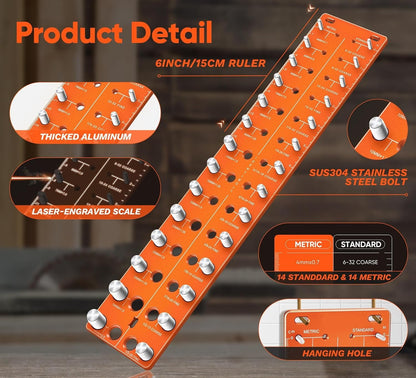 Skorter | Nut and Bolt Thread Checker