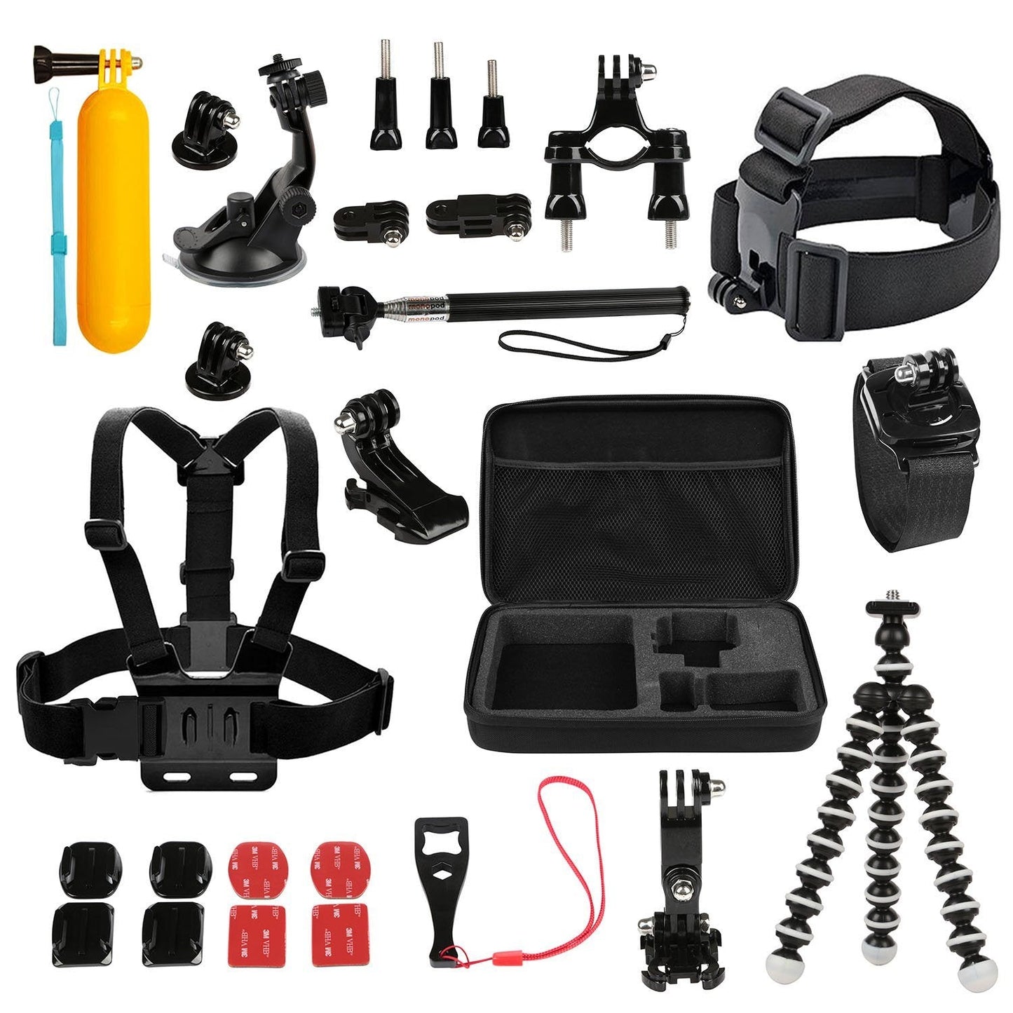Skorter | 26-in-1 Mounting Accessories Kit For GoPro Camera